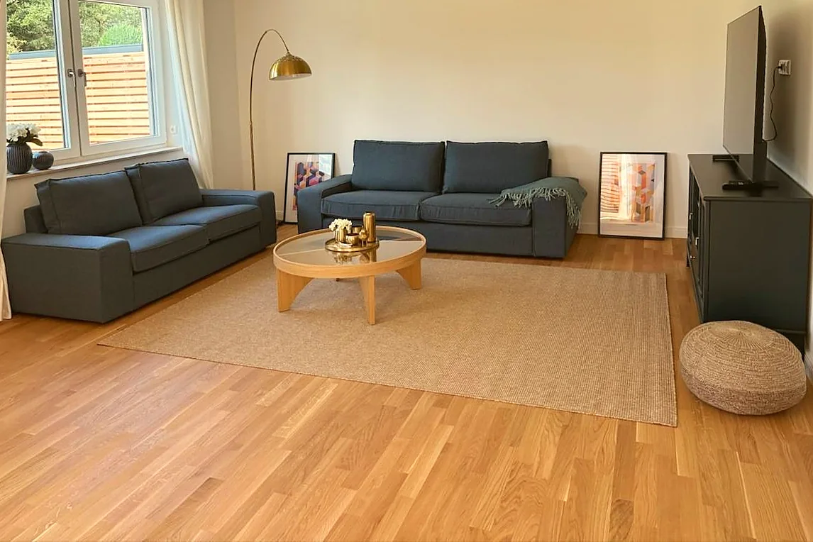 Gemütlicher Sitzbereich im Wohnzimmer
